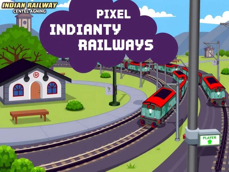 Pixel Indian Railways Game Cover